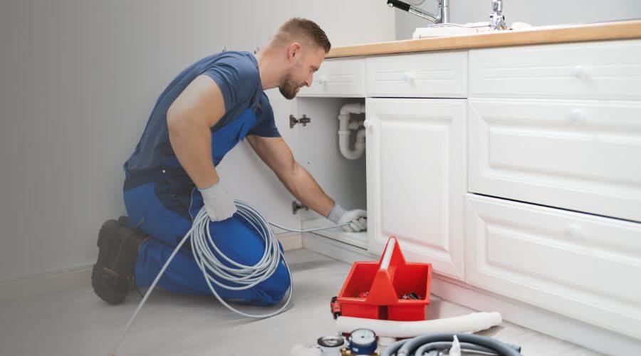 Local annual plumbing maintenance in United, PA